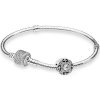 PANDORA Sterling Silver Bracelet Enchanting Gift Set