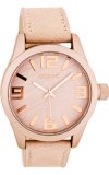 OOZOO 41mm matt blush pink alu case / rose gold on blush pink /